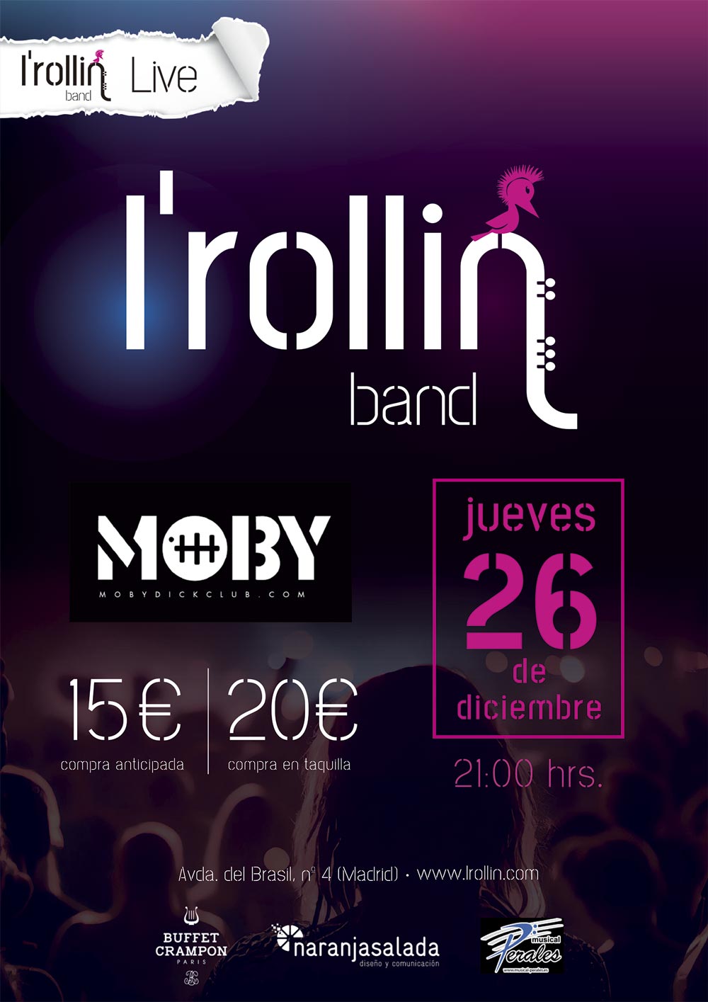 LROLLIN BAND CONCIERTO MOBI